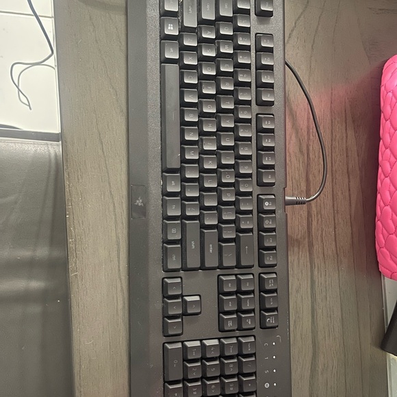Razer Black Wired Keyboard - Picture 1 of 1